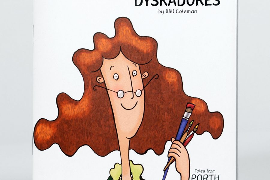 Dyskadores Cornish childrens book cover